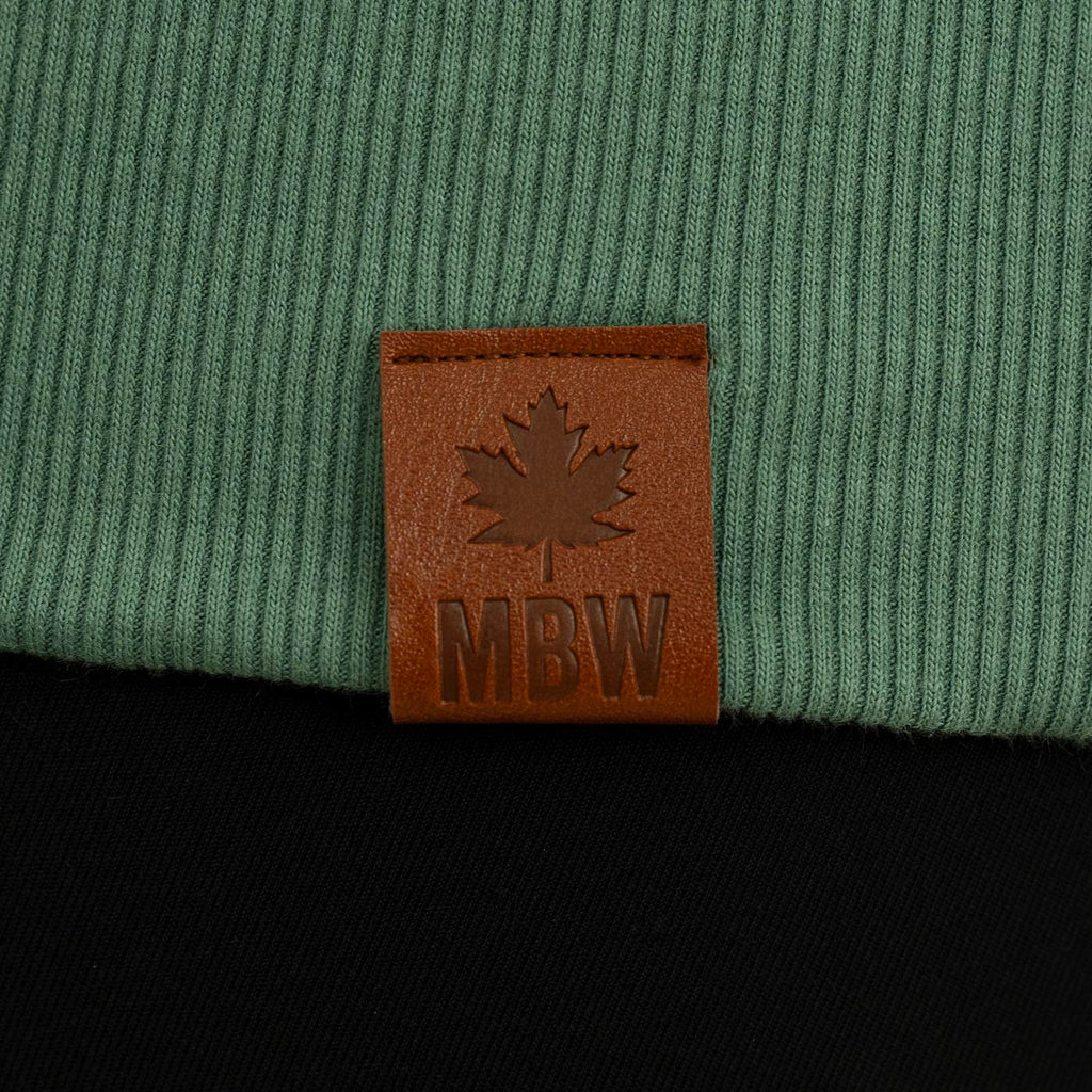 Muskoka Bear Wear – Ladies Quarter Zip in Pine