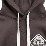 Muskoka Bear Wear – Ladies Signature Hoody in Dark Charcoal