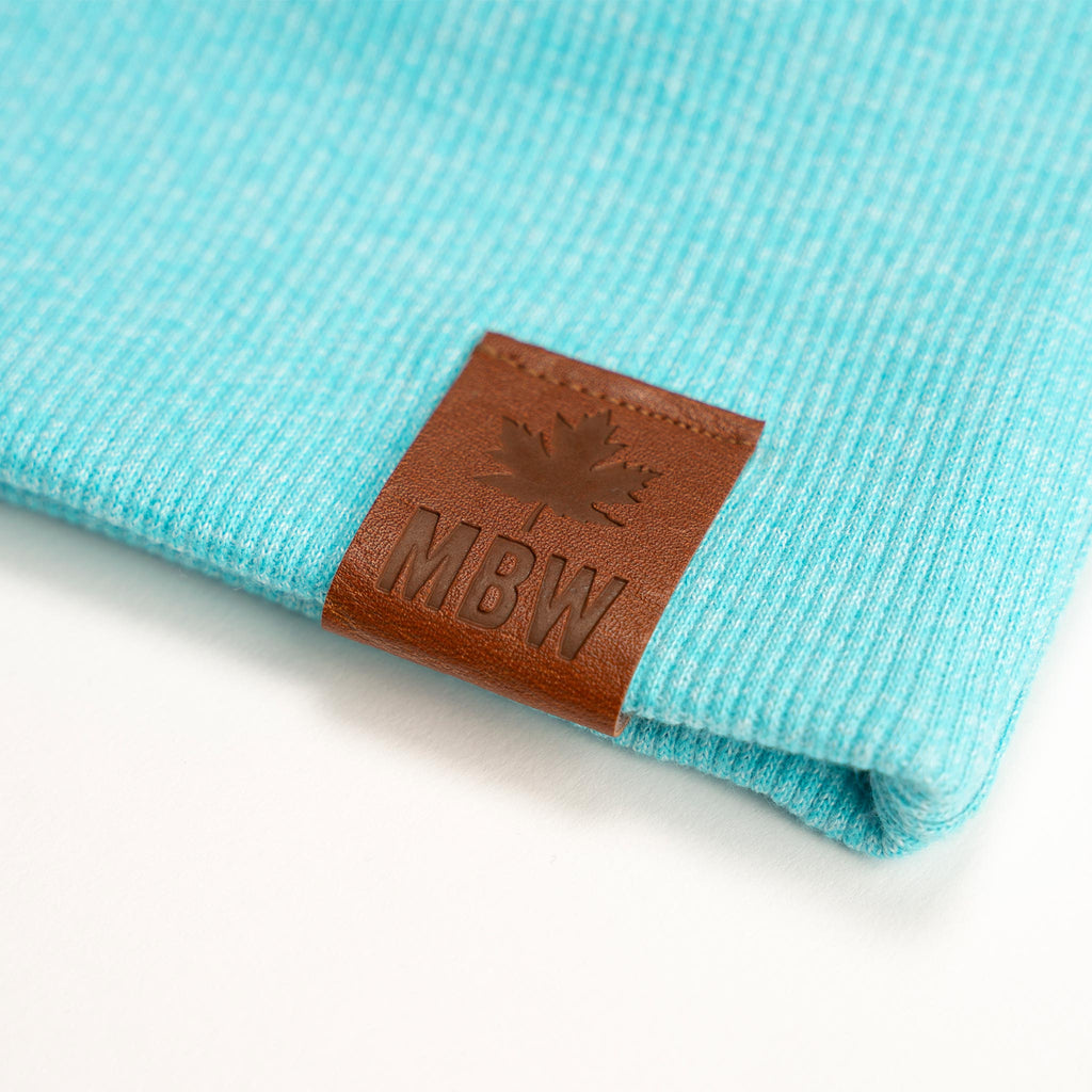 Muskoka Bear Wear – Ladies Vintage Cabin Hoody in Heather Aqua