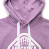Muskoka Bear Wear – Ladies Vintage Cabin Hoody in Heather Lilac