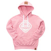 Muskoka Bear Wear – Ladies Vintage Cabin Hoody in Heather Pink