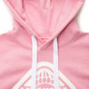 Muskoka Bear Wear – Ladies Vintage Cabin Hoody in Heather Pink