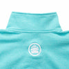 Muskoka Bear Wear – Ladies Vintage Cabin Quarter Zip in Heather Aqua