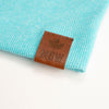 Muskoka Bear Wear – Ladies Vintage Cabin Quarter Zip in Heather Aqua