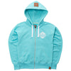 Muskoka Bear Wear – Muskoka Bear Wear – Ladies Vintage Full-Zip Jacket in Heather Aqua