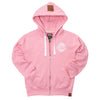 Muskoka Bear Wear – Ladies Vintage Full-Zip Jacket in Heather Pink