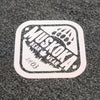 Muskoka Bear Wear – Ladies Vintage Paw Pants in Heather Black with Pink