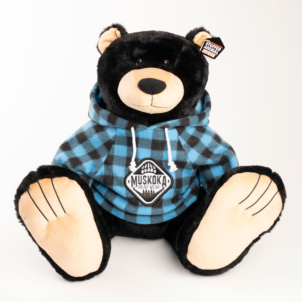MBW Large Stuffed Bear with Hoody (20")