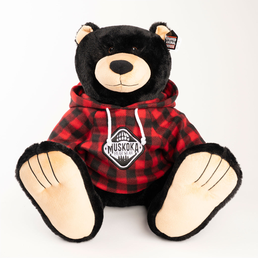 MBW Large Stuffed Bear with Hoody (20")