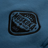 Muskoka Bear Wear – MBW Men's Pants in Lake Blue with Black