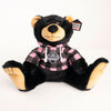MBW Stuffed Bear with Pink Hoody