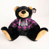MBW Stuffed Bear with Purple Hoody