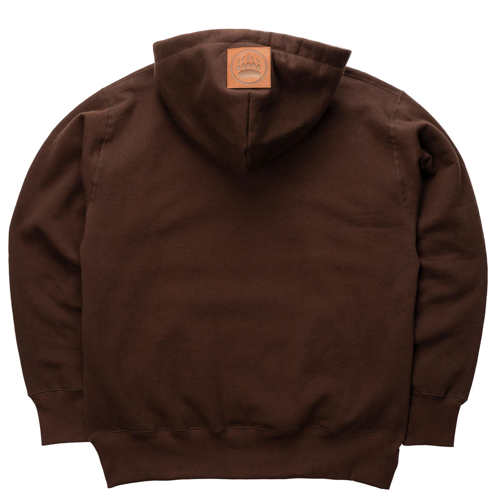 Muskoka Bear Wear – Men's Camp Hoody in Dark Brown