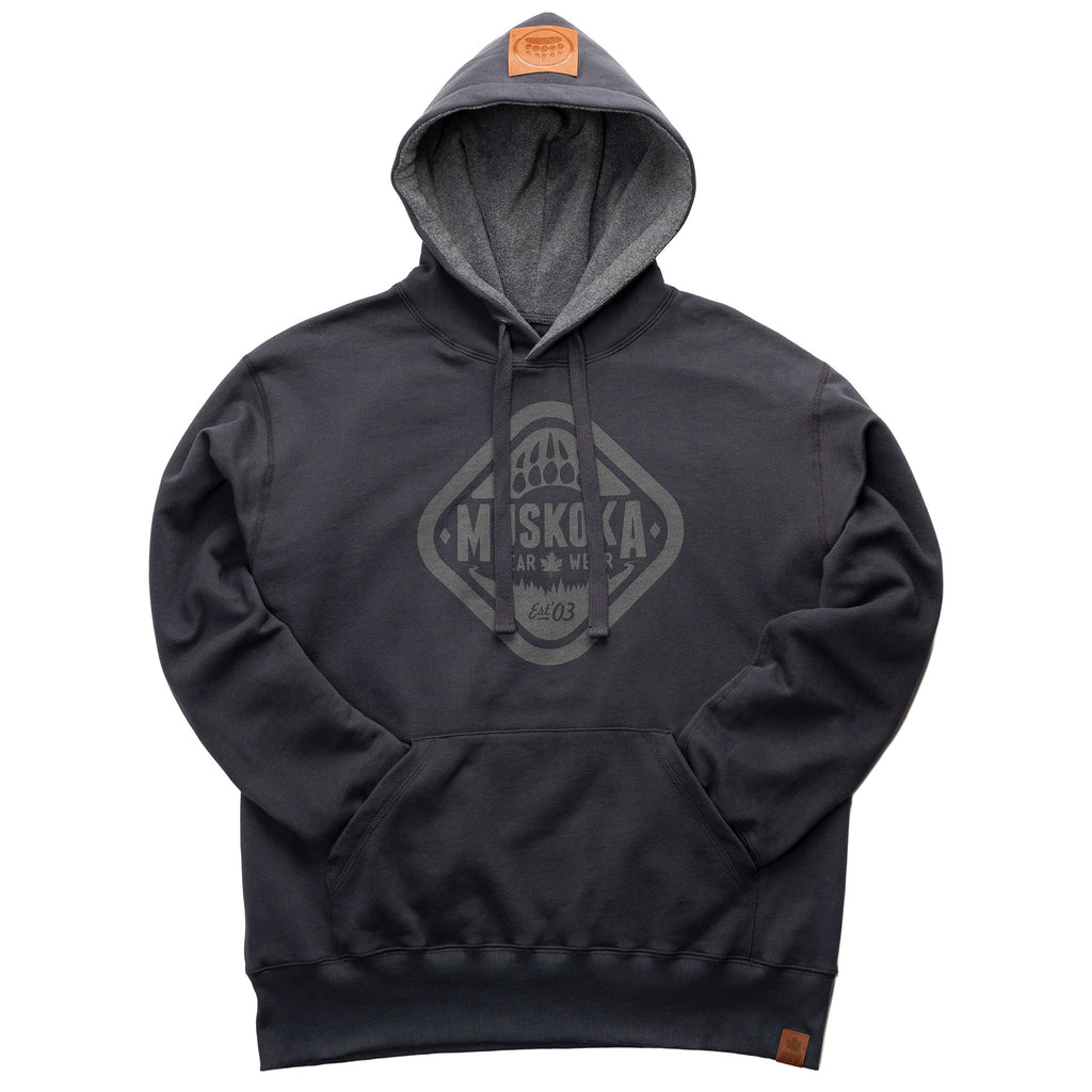 Muskoka Bear Wear – Made in Canada - Men's Camp Hoody in Ombre Blue