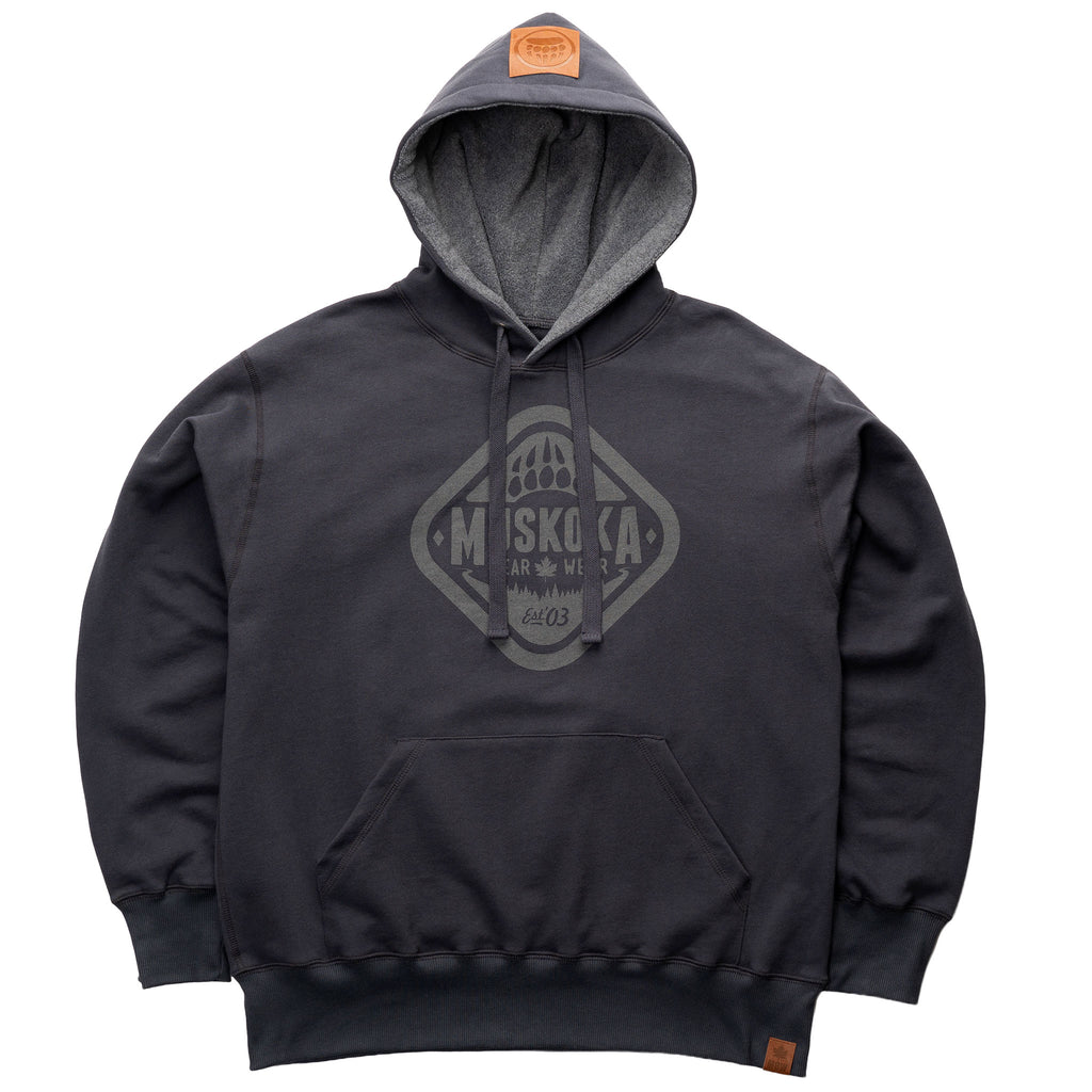 Muskoka Bear Wear – Made in Canada - Men's Camp Hoody in Ombre Blue