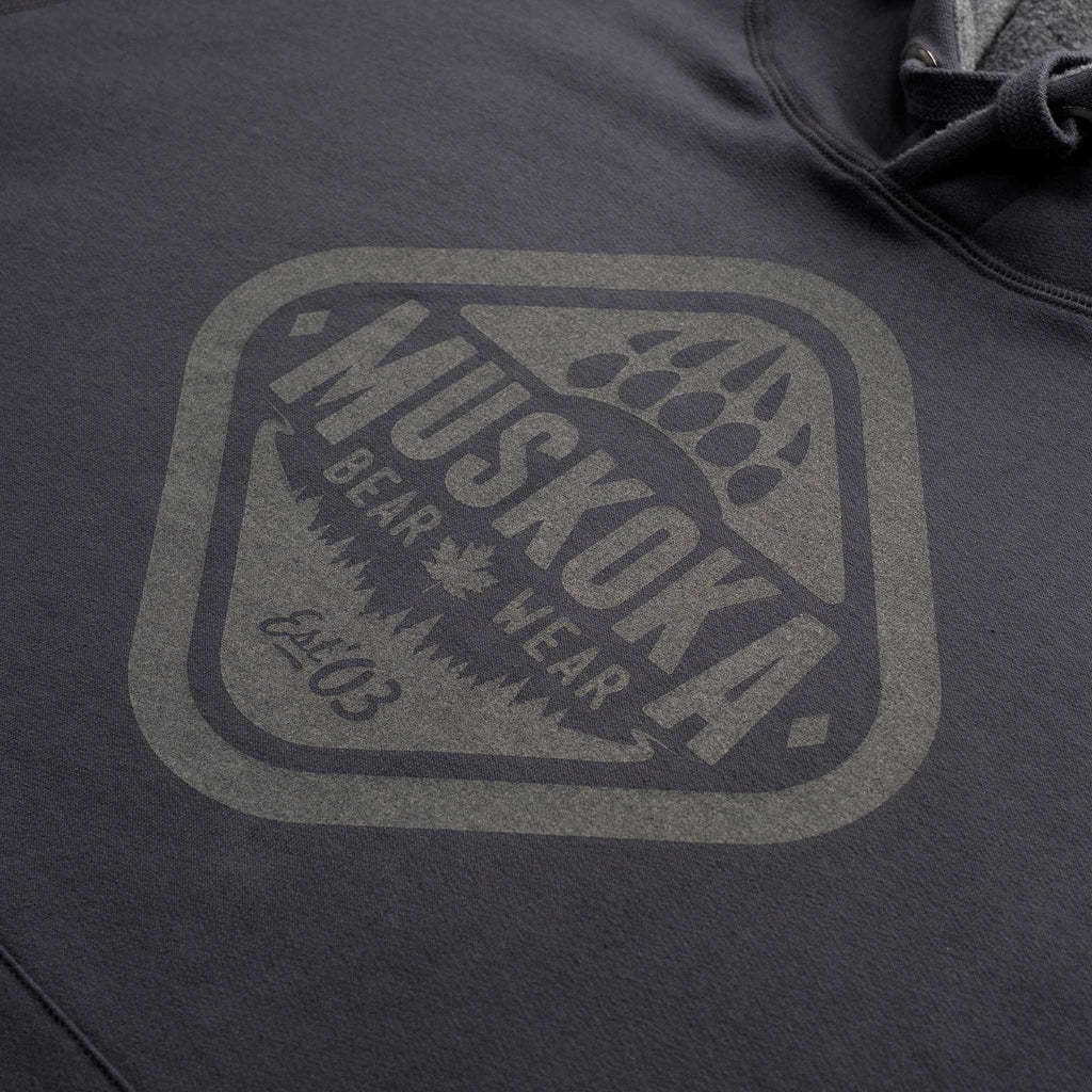 Muskoka Bear Wear – Made in Canada - Men's Camp Hoody in Ombre Blue