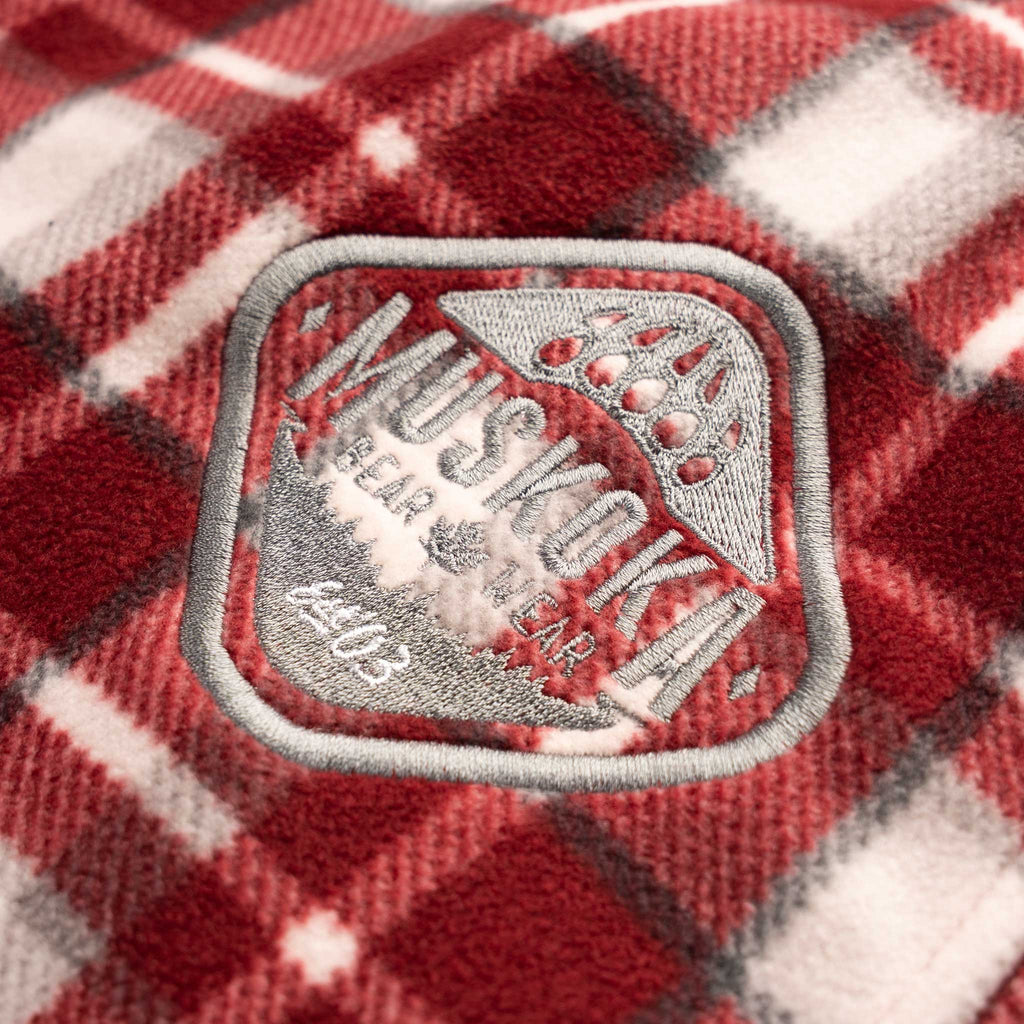 Muskoka Bear Wear – Men's Cottage Comfy Pants in Algonquin Red