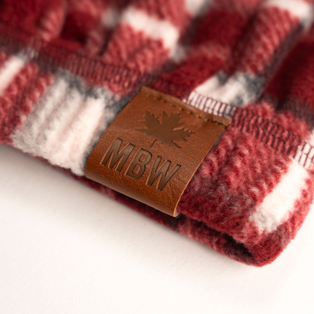 Muskoka Bear Wear – Men's Cottage Comfy Pants in Algonquin Red