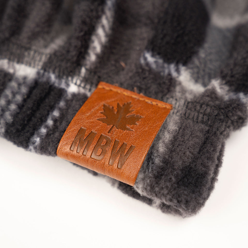 Muskoka Bear Wear – Men's Cottage Comfy Pants in Dark Charcoal with Charcoal