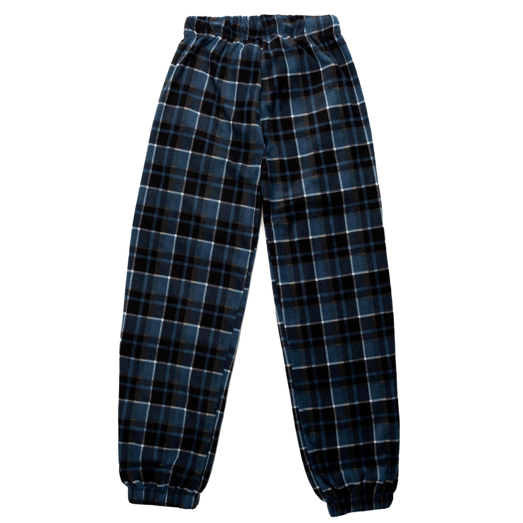 Muskoka Bear Wear – Men's Cottage Comfy Pants in Lake Blue with Black