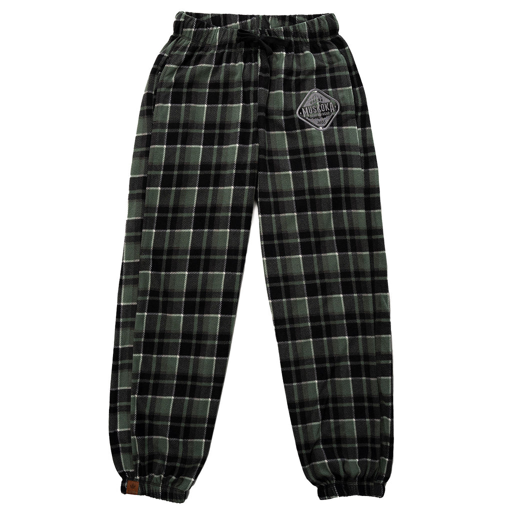 Muskoka Bear Wear – Men's Cottage Comfy Pants in Pine