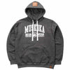 Muskoka Bear Wear – Men's Vintage Camp Hoody in Heather Black with White