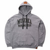 Muskoka Bear Wear – Men's Vintage Camp Hoody in Heather Grey with Black