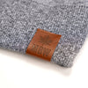 Muskoka Bear Wear – Men's Vintage Camp Hoody in Heather Grey with Black