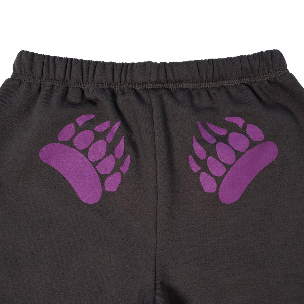 Muskoka Bear Wear – Original Paw Pants in Dark Charcoal with Dahlia