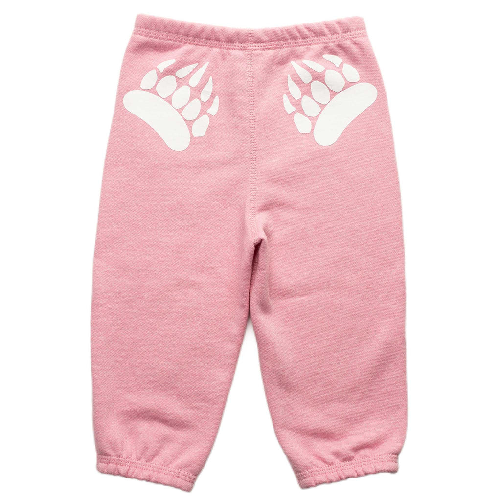 Muskoka Bear Wear – Vintage Infant Paw Pants in Heather Pink