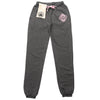 Muskoka Bear Wear – Made in Canada – MBW Vintage Ladies Camp Pants in Heather Black with Pink