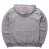 Muskoka Bear Wear – Made in Canada – MBW Vintage Ladies Hoody in Heather Grey with White