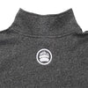 Muskoka Bear Wear – Made in Canada – MBW Vintage Ladies Quarter Zip in Heather Black with White