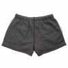 Muskoka Bear Wear – Made in Canada – MBW Vintage Ladies Shorts in Heather Black with White