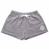Muskoka Bear Wear – Made in Canada – MBW Vintage Ladies Shorts in Heather Grey with White