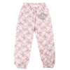 Muskoka Bear Wear – Youth Christmas Cottage Comfy Pants in Pink with Grey