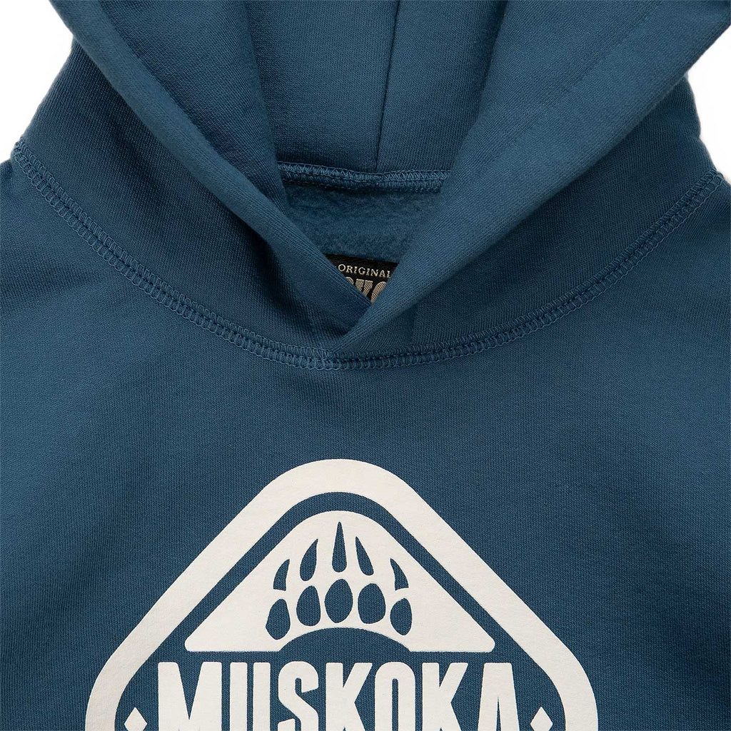 Muskoka Bear Wear – Youth Classic Hoody in Lake Blue