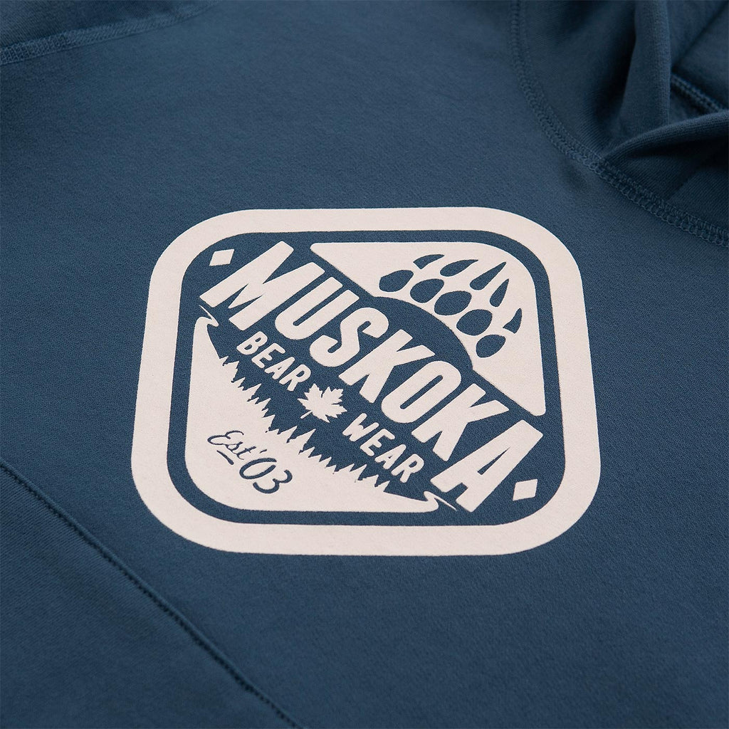 Muskoka Bear Wear – Youth Classic Hoody in Lake Blue