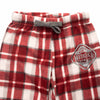 Muskoka Bear Wear – Youth Cottage Comfy Pants in Algonquin Red with Charcoal