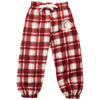 Muskoka Bear Wear – Youth Cottage Comfy Pants in Algonquin Red with White