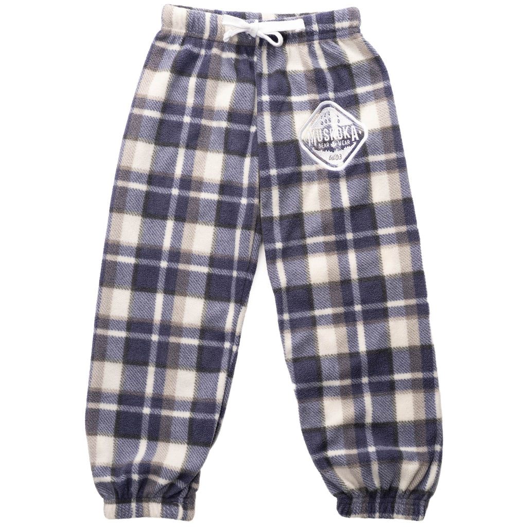 Muskoka Bear Wear – Youth Cottage Comfy Pants in Moondust