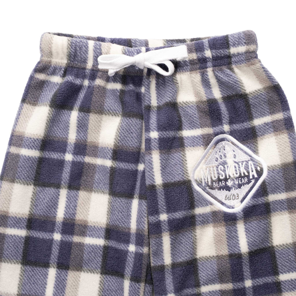 Muskoka Bear Wear – Youth Cottage Comfy Pants in Moondust