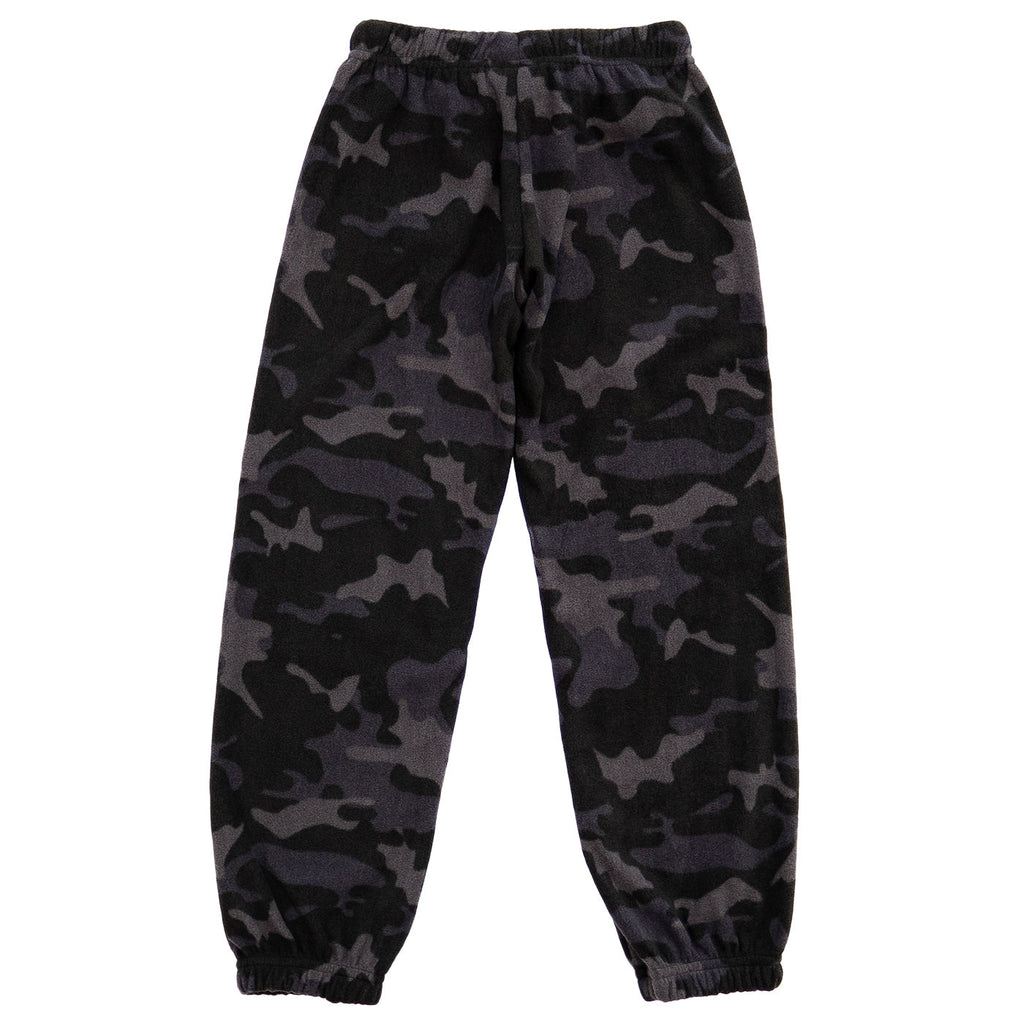 Youth Cottage Comfy Pants in Black Camo