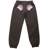 Muskoka Bear Wear – Youth Paw Pants in Dark Charcoal with Pink
