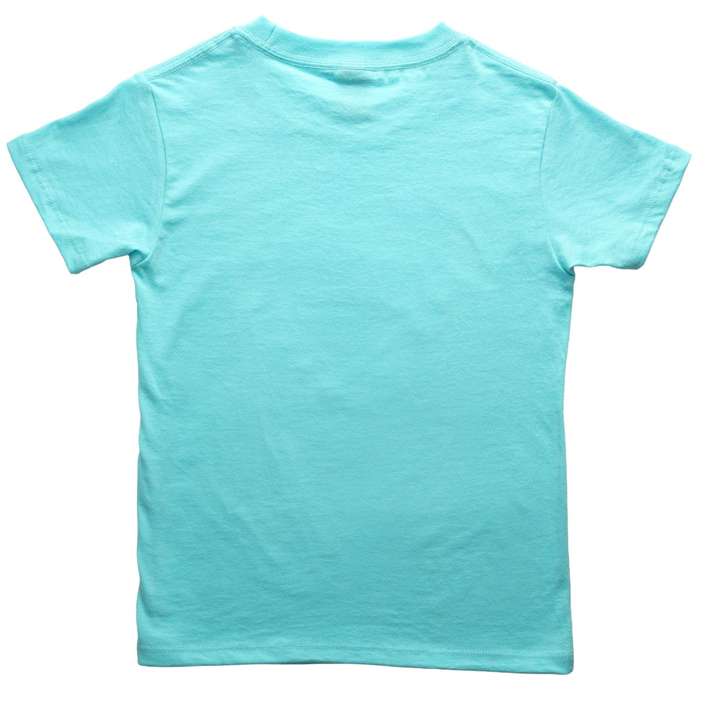 Muskoka Bear Wear – Youth T-Shirt (Organic Cotton) in Aqua