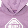 Muskoka Bear Wear – Youth Vintage Hoody in Heather Lilac