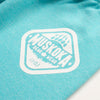 Muskoka Bear Wear – Youth Vintage Paw Pants in Heather Aqua