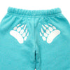 Muskoka Bear Wear – Youth Vintage Paw Pants in Heather Aqua