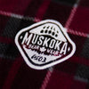 Muskoka Bear Wear – Cottage Comfy Shorts in Burgundy