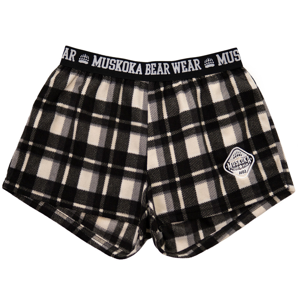 Muskoka Bear Wear – Cottage Comfy Shorts in Cream